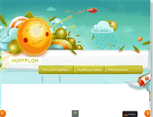 Tablet Screenshot of huepffloh.de